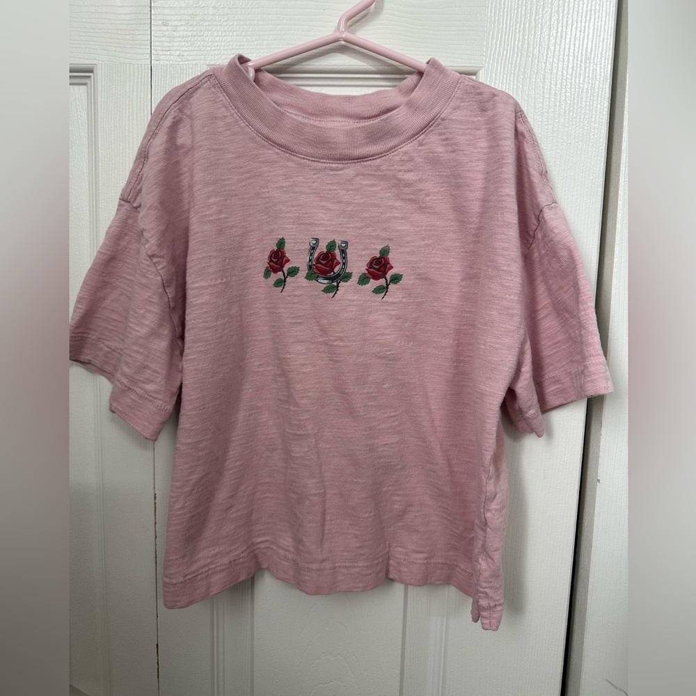 Gap Kids cropped tshirt size L